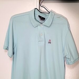 Psycho Bunny Teal Polo